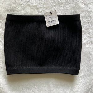 Cotton-On Black ribbed Tube Top